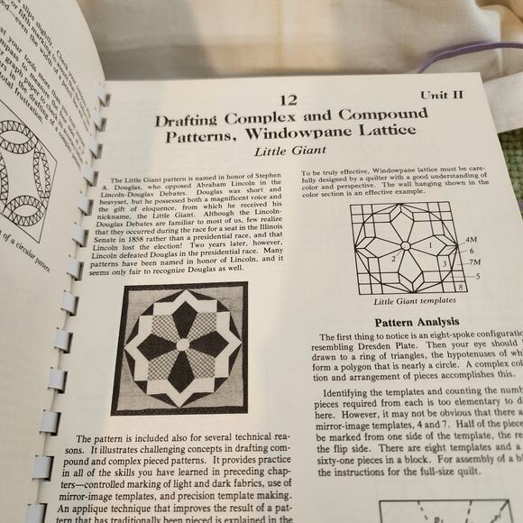 Lot of 2 Carla J Hassel Quilting Books Super Quilter I & II Vtg 1980s Patterns - Picture 13 of 16